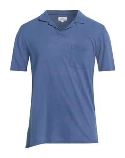 Hartford Alternative Classics Man Polo Shirt Navy Size Xl Cotton In Blue