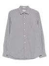 Hartford Buttoned Shirt In Gray