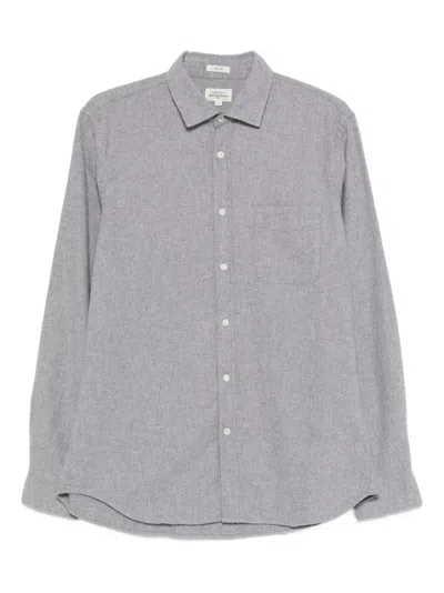 Hartford Buttoned Shirt In Gray