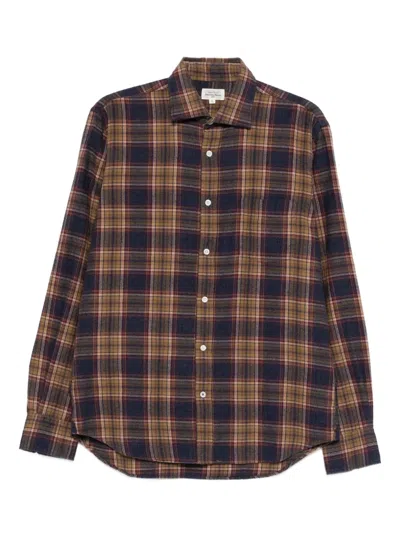 Hartford Checked Shirt In Multi