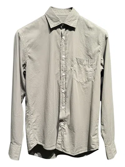 Hartford Chest-pocket Shirt In Green