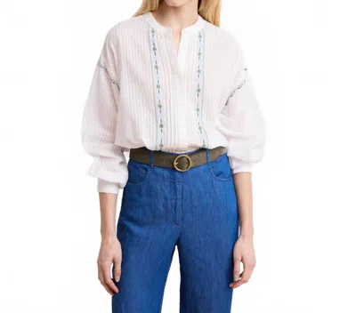 Hartford Chile Shirt In Ecru In White