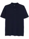Hartford Cotton Polo Shirt In Black