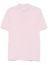 Hartford Cotton Polo Shirt In Pink