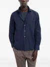 Hartford Cotton Shirt In Blue