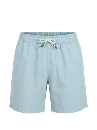 Hartford Drawstring Swim Shorts In Blue