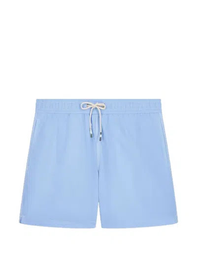 Hartford Drawstring Swim Shorts In Blue
