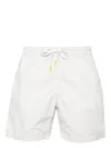Hartford Drawstring-waist Swim Shorts In White