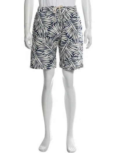 Pre-owned Hartford Floral Print Shorts In Multicolor