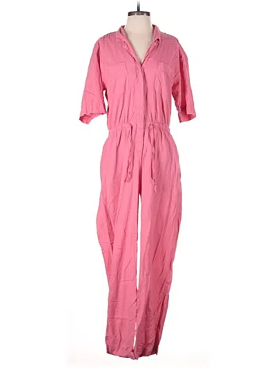 Pre-owned Hartford Jumpsuit In Pink