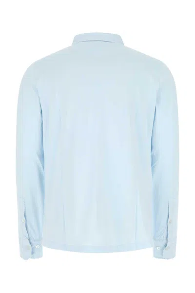 Hartford Light-blue Cotton Shirt In 09