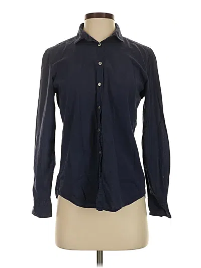 Pre-owned Hartford Long Sleeve Button Down Shirt In Black