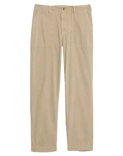 Hartford Man Pants Beige Size 34 Cotton In Neutral