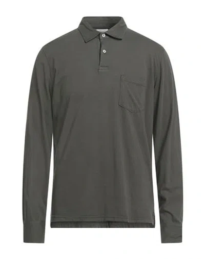 Hartford Man Polo Shirt Military Green Size Xxl Cotton