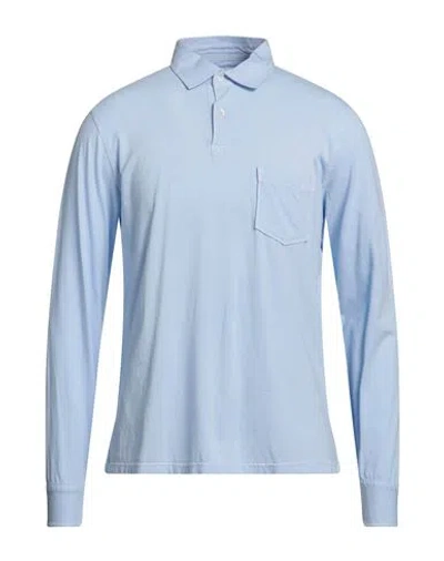 Hartford Man Polo Shirt Sky Blue Size L Paper