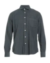Hartford Man Shirt Grey Size S Cotton In Gray