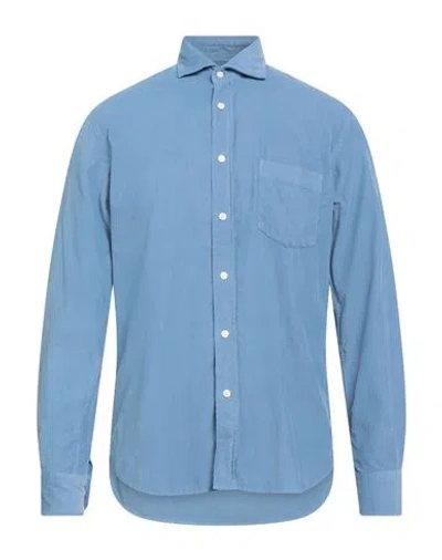 Hartford Man Shirt Light Blue Size S Cotton