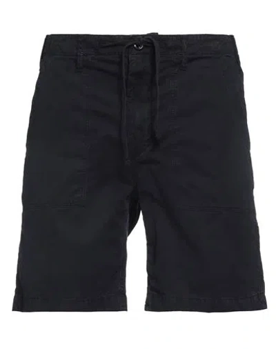 Hartford Man Shorts & Bermuda Shorts Black Size 32 Cotton