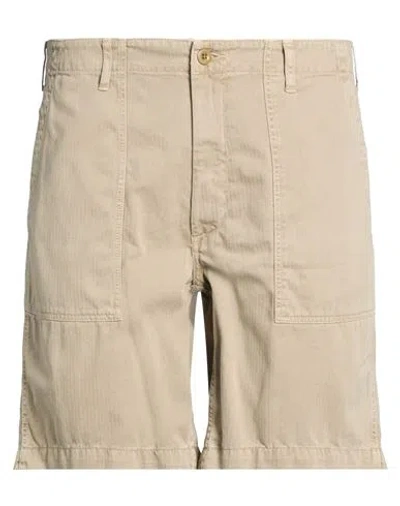Hartford Man Shorts & Bermuda Shorts Khaki Size 38 Cotton In Neutral
