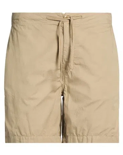 Hartford Man Shorts & Bermuda Shorts Khaki Size 38 Cotton In Brown