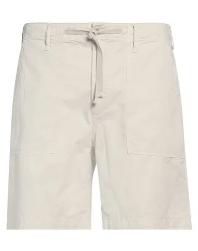 Hartford Man Shorts & Bermuda Shorts Light Grey Size 30 Cotton
