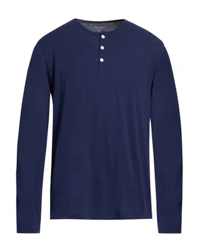Hartford Man T-shirt Navy Size M Cotton In Blue