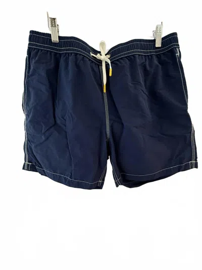 Hartford Men's Garment Dyed Trunks In Deep Blue