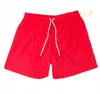 Hartford Men's Solid Swim Short In Red In Red