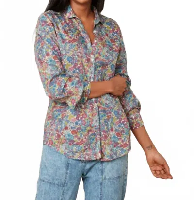 Hartford Paris Blouse In Violet In Multi