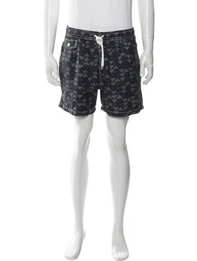Pre-owned Hartford Patterned Shorts W/ Tags In White