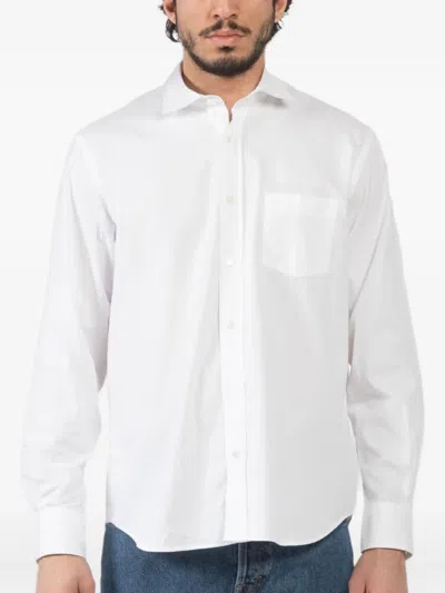 Hartford Paul Button-up Shirt In White