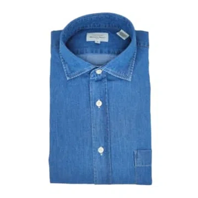 Hartford Paul Jeans Shirt Men Denim In Blue