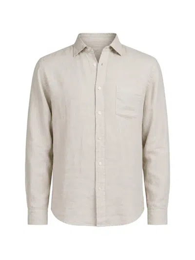 Hartford Paul Pocket-detail Shirt In Neutral