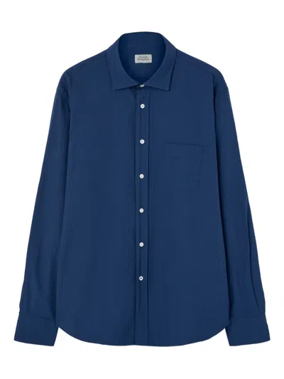 Hartford Paul Shirt In Blue