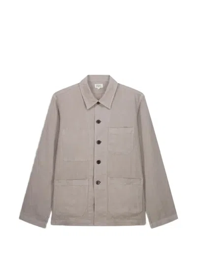 Hartford Perry Patch-pocket Jacket In Animal Print