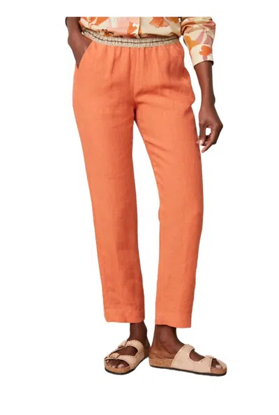 Hartford Pirouette Pant In Orange In Brown