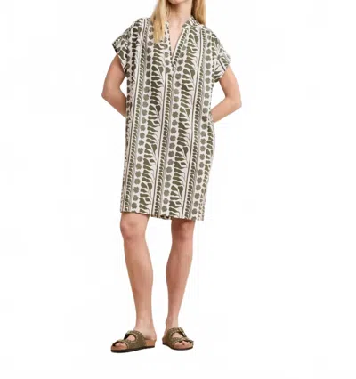 Hartford Rasta Woven Dress In Khaki In Gray
