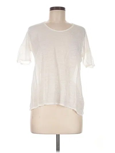Pre-owned Hartford Short Sleeve T-shirt In Ivory