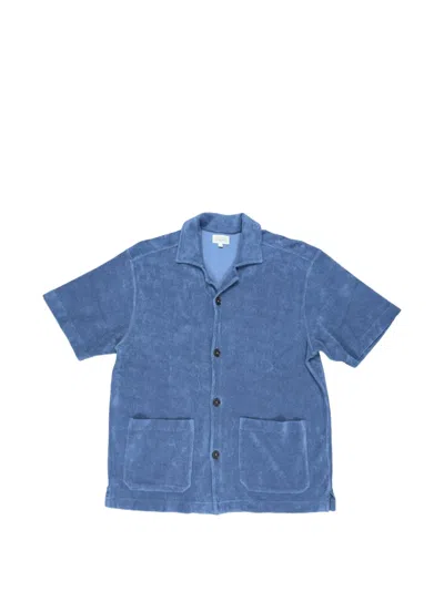 Hartford Short-sleeves Shirt In Blue
