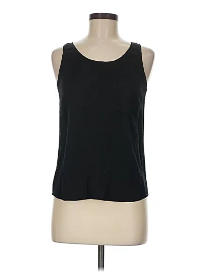Pre-owned Hartford Sleeveless Top Black Scoop Neck Tops