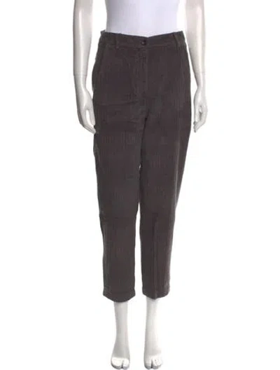 Pre-owned Hartford Straight Leg Pants W/ Tags In Gray