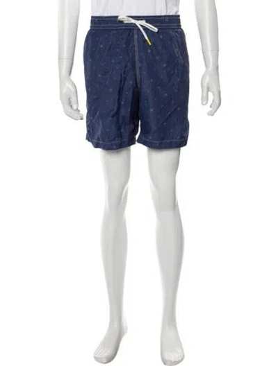 Pre-owned Hartford Swim Trunks In Blue