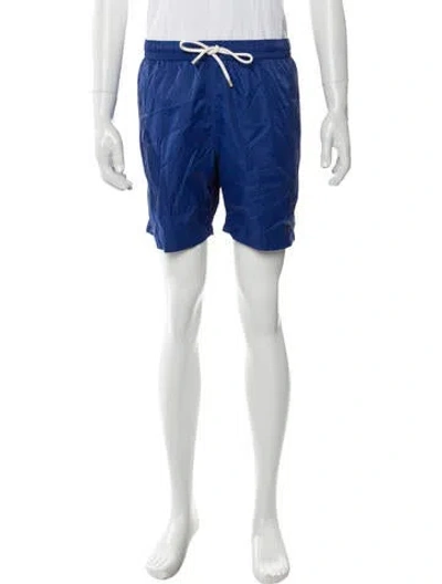 Pre-owned Hartford Swim Trunks In Blue