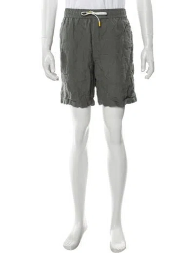 Pre-owned Hartford Swim Trunks In Green
