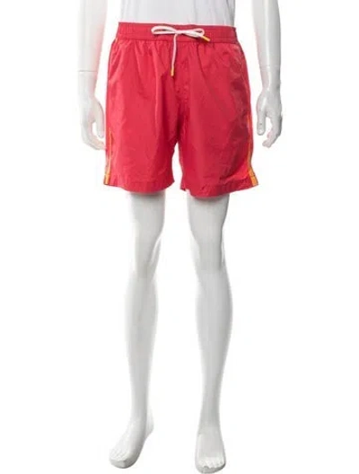 Pre-owned Hartford Swim Trunks W/ Tags In Red