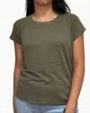 Hartford Telcy Knit T-shirt In Army In Green