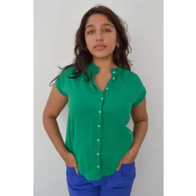 Hartford Tressy Knitted Super Green Shirt