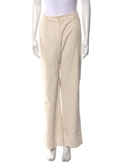 Pre-owned Hartford Wide Leg Pants In Neutral