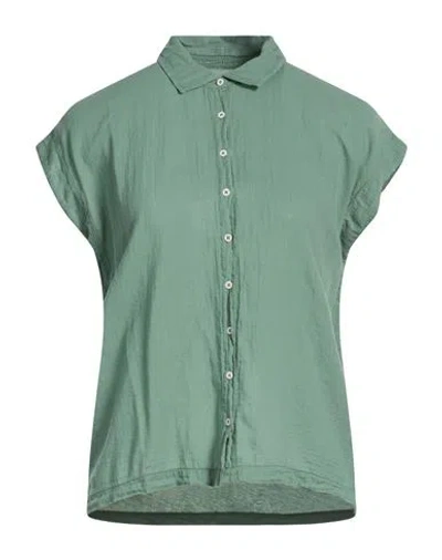 Hartford Woman Shirt Sage Green Size 3 Cotton