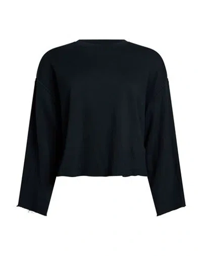 Hartford Woman Sweatshirt Midnight Blue Size 1 Cotton, Modal